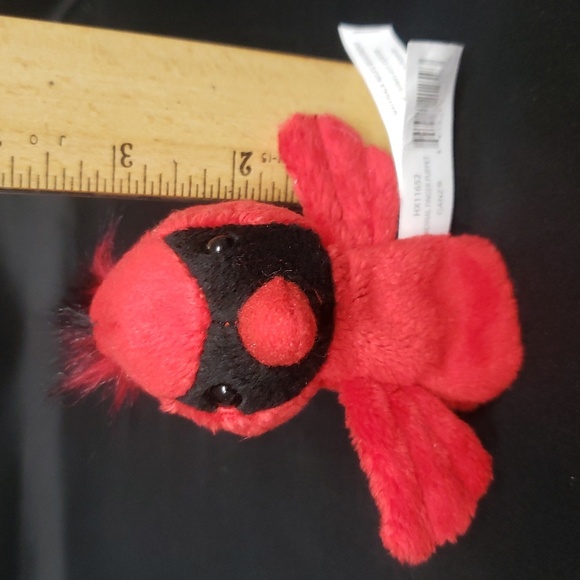 Ganz NWT Cardinal Finger Puppet - Picture 2 of 5